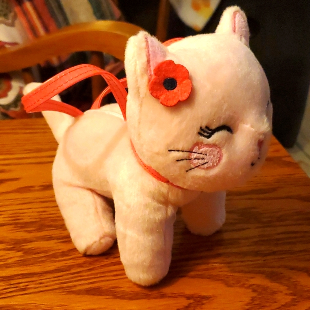 Gymboree Girls Pink Cat Pretty Poppy purse